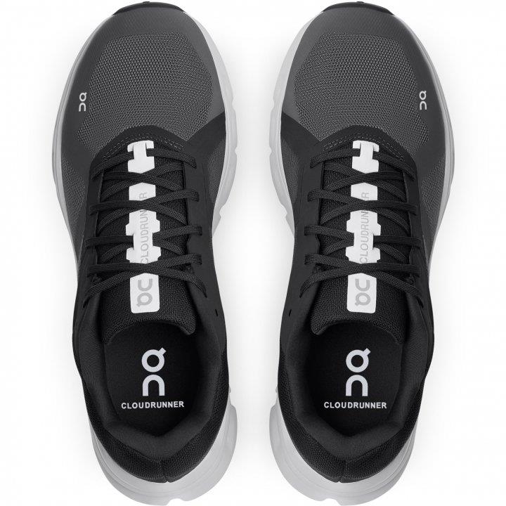 Women's Wide Fit On Cloudrunner Training Shoes - Eclipse/Frost