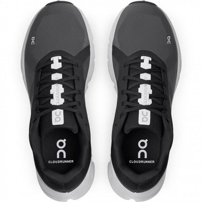 Women's Wide Fit On Cloudrunner Training Shoes - Eclipse/Frost