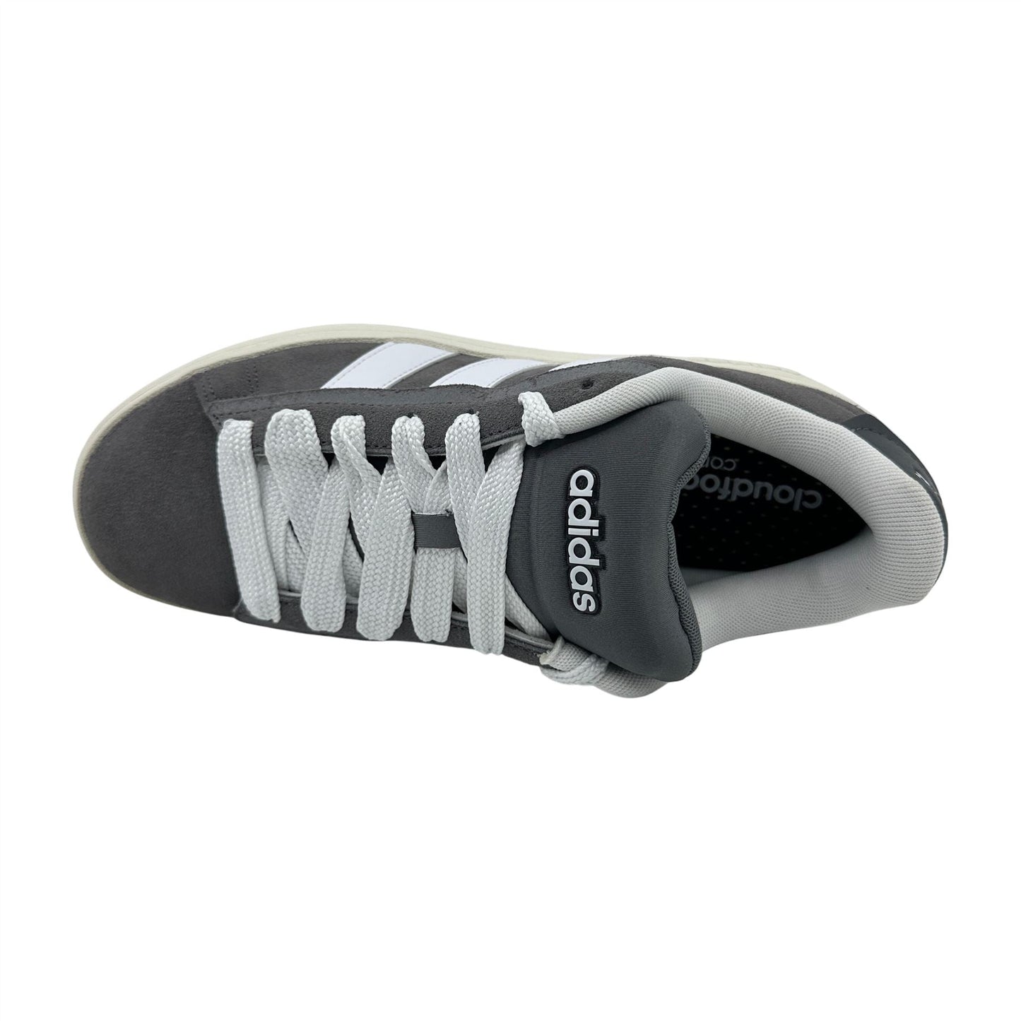 Adidas Grand Court Alpha 00s Grey Cloud White Mens Athletic Sneaker