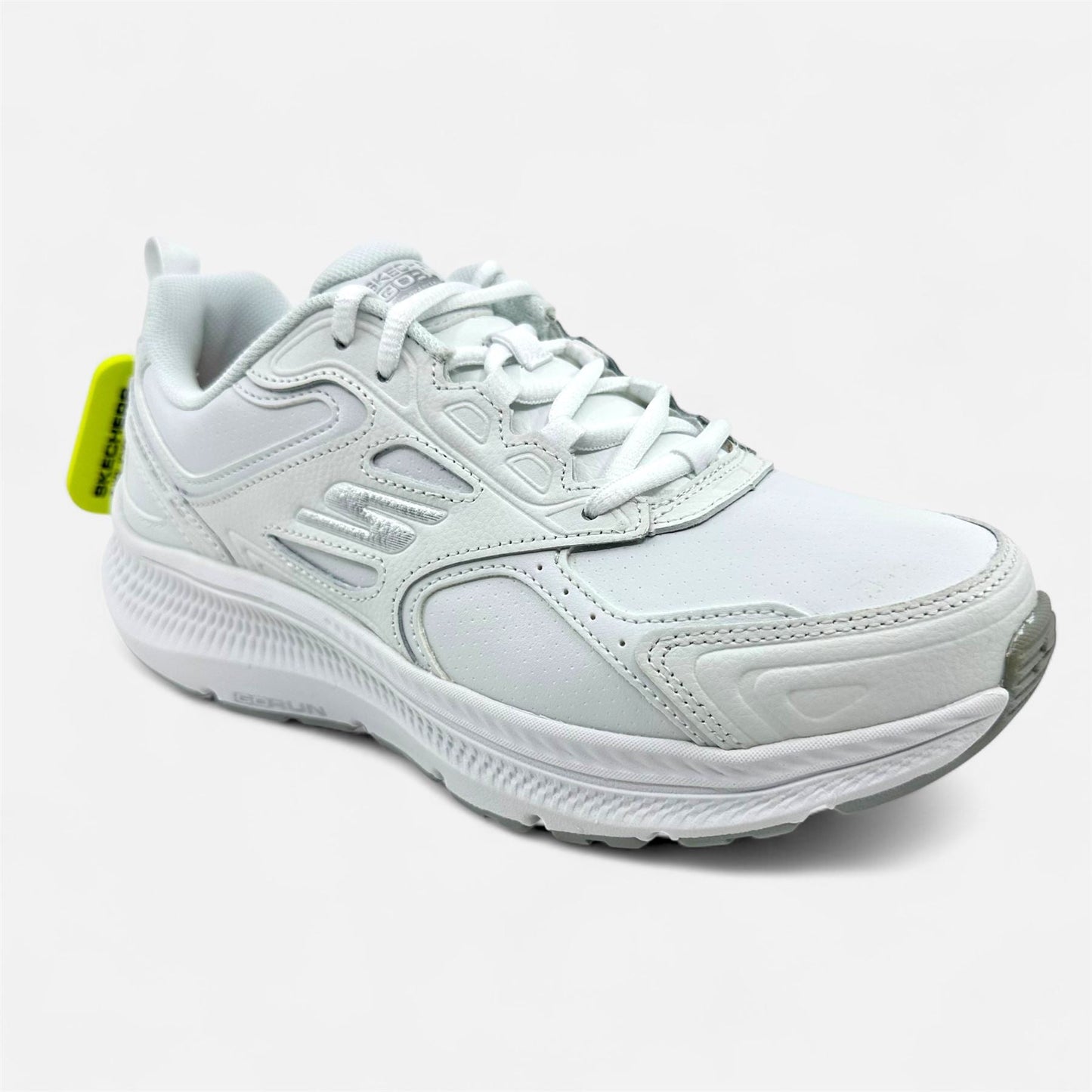 Skechers Go Run Consistent 2.0 Sumpter Trail White Womens Athletic Sneaker