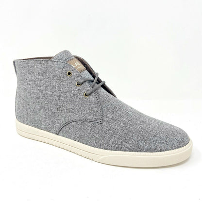 Clae Strayhorn Textile Redwood Mens Premium Mid Casual Sneakers