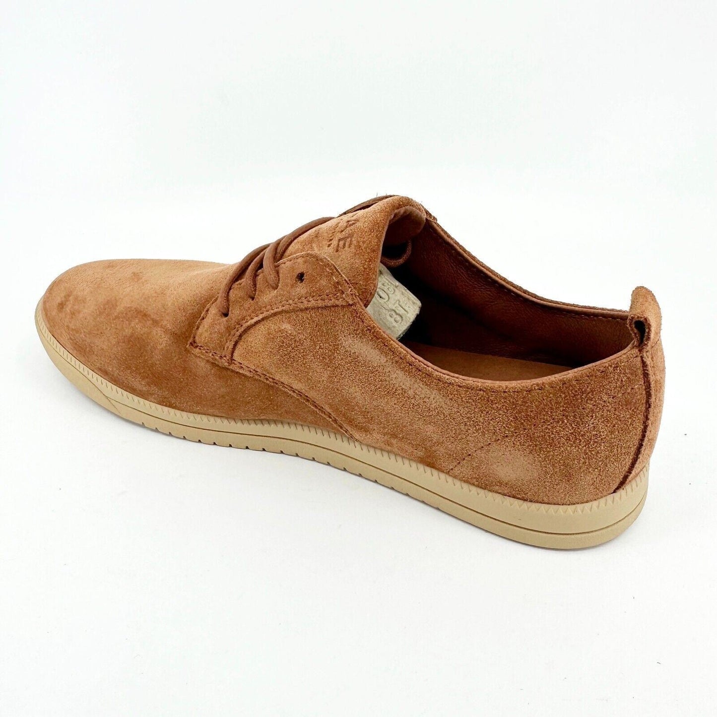 Clae Ellington Blowfish Brown Mens Casual Suede Premium Sneakers