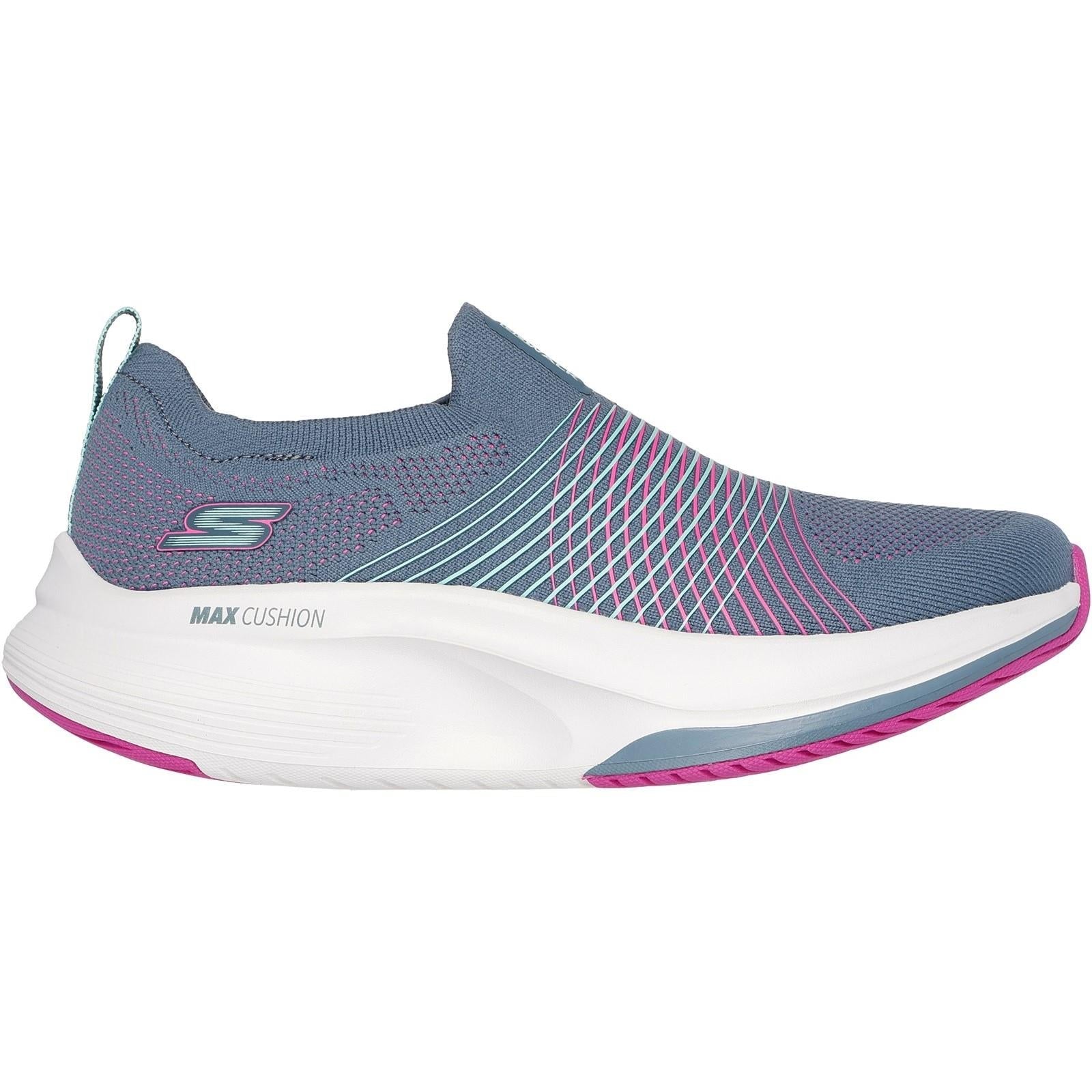 Women's Wide Fit Skechers 125052 Go Walk Max Walker Sally Trainers