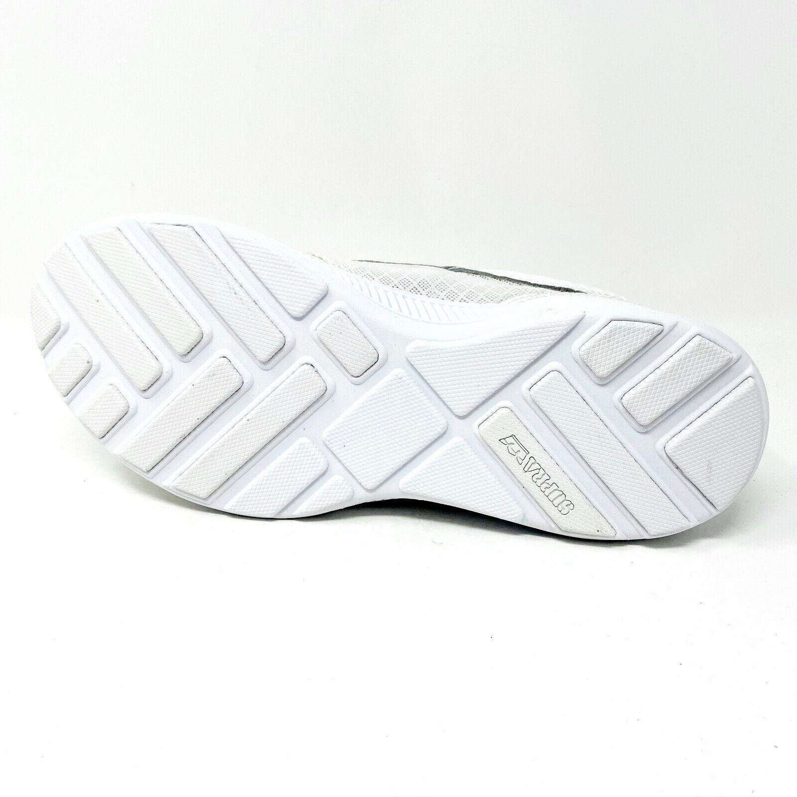 Supra Hammer Run White White Womens Size 7.5 Skateboard Shoes SW55000