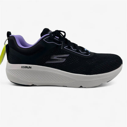 Skechers Go Run Elevate Corral Black Lavender Womens Athletic Sneaker