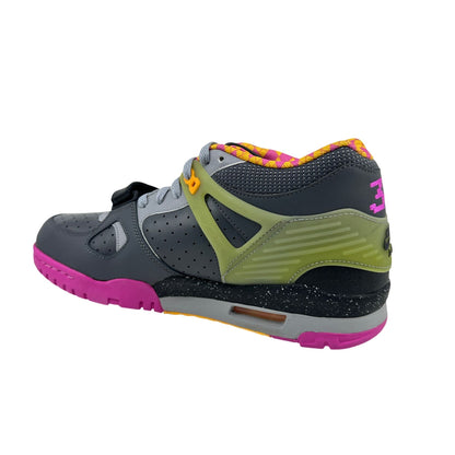 Nike Air Trainer III PRM QS Dark Grey Black Pink Mens Athletic Sneaker