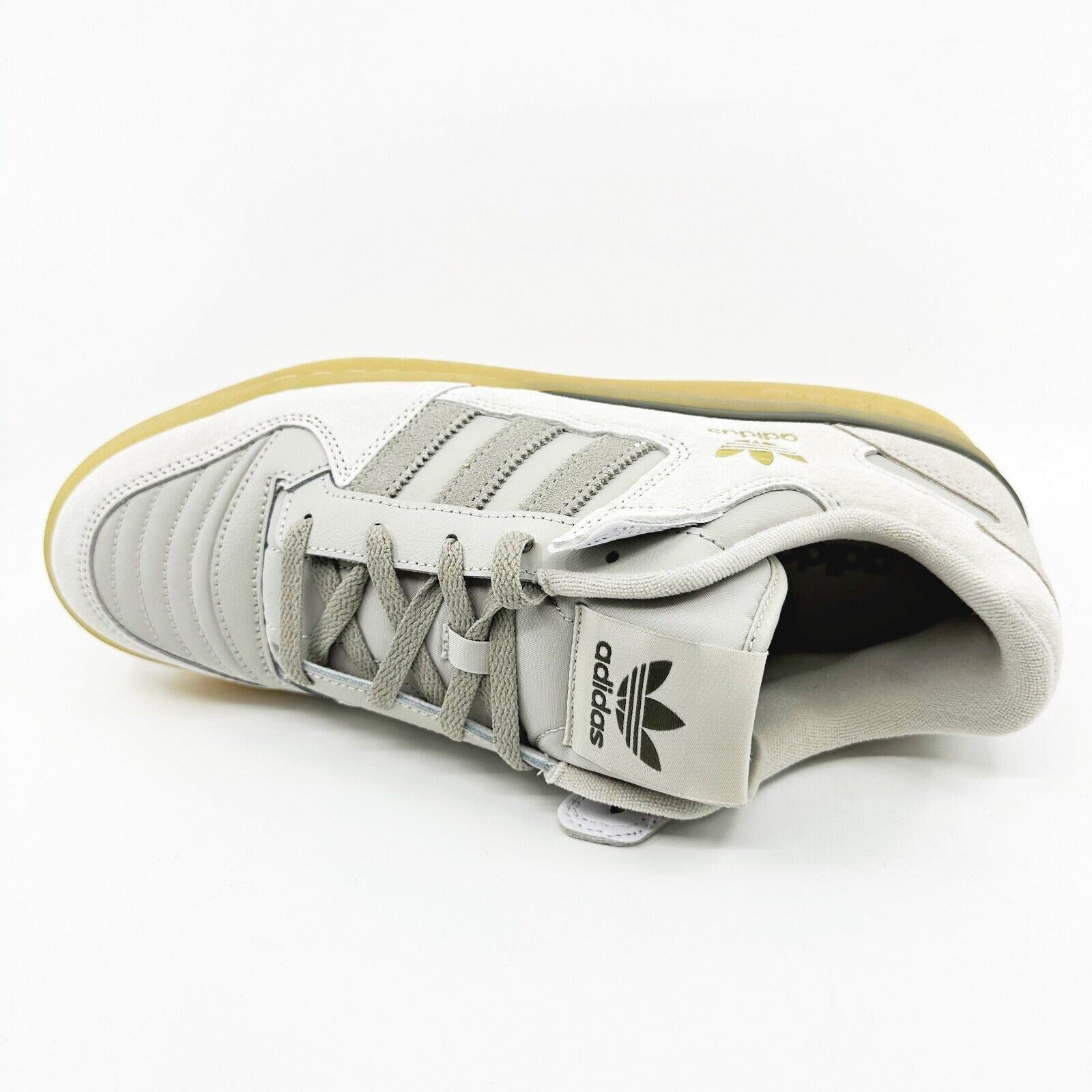 Adidas Originals Forum Low CL Talc Sesame Mens Sneakers HQ7096