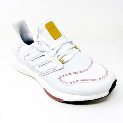 Adidas UltraBoost 22 Cloud White Wonder Red Womens Running Shoes GX9147