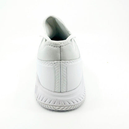 Adidas Court Team Bounce White Black Womens Size 9 Badminton Trainers FX1805