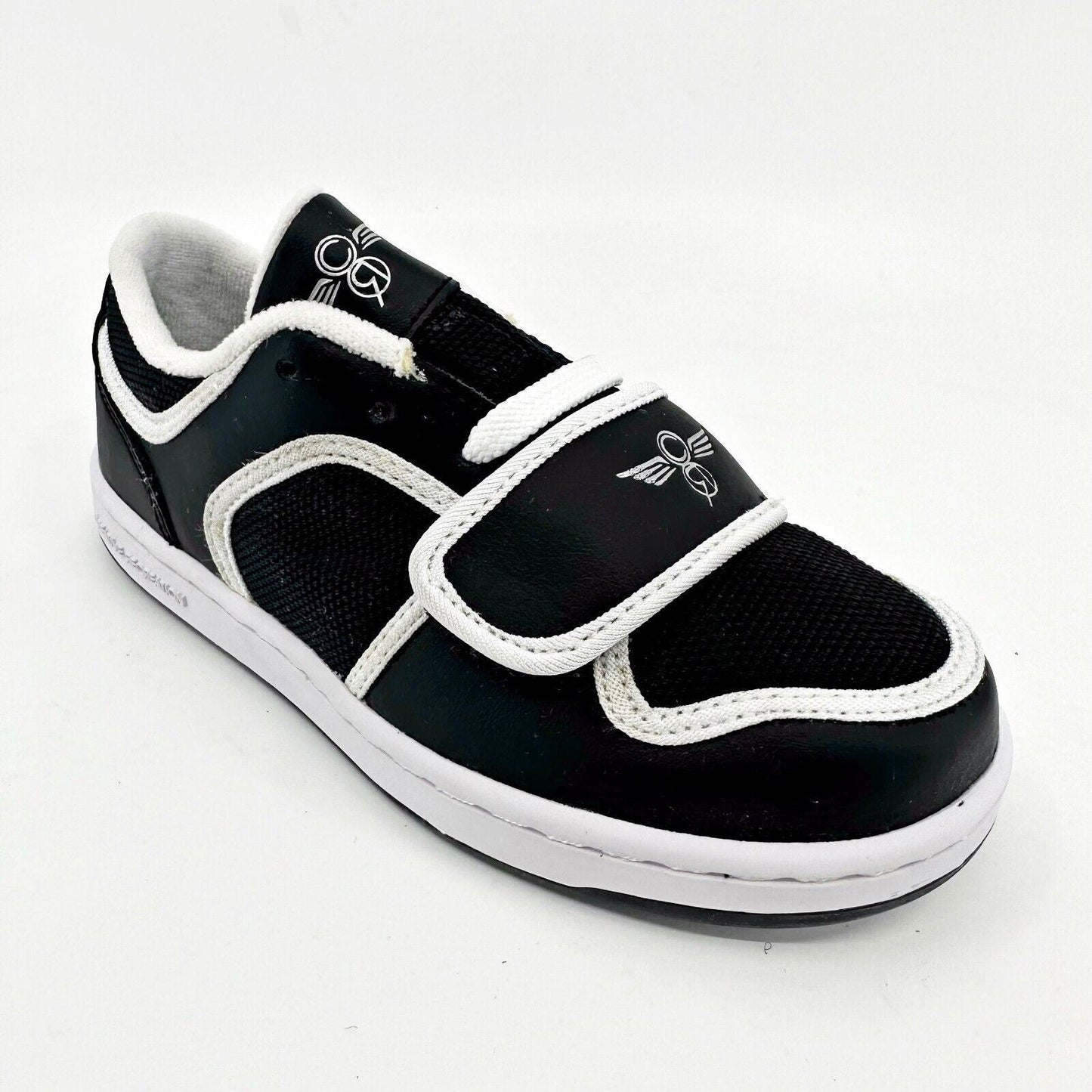 Creative Recreation Cesario Lo Black White Piping Youth Kids Size 12