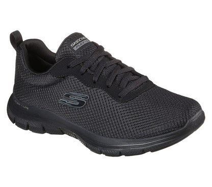 Womens Wide Fit Skechers Flex Appeal 4.0 149303 Brilliant Walking Trainers