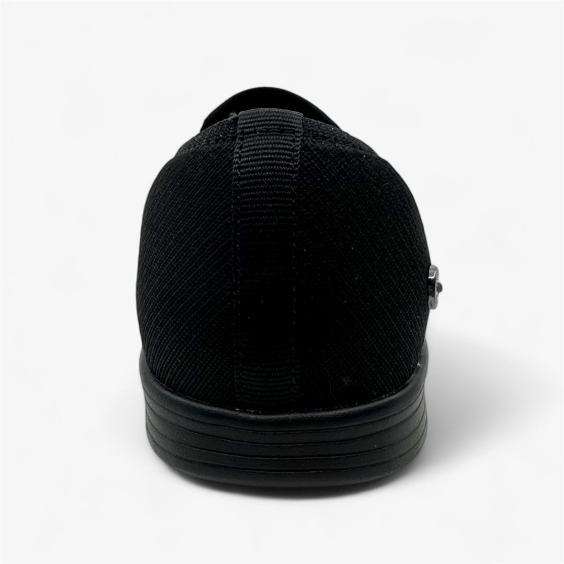 Skechers One The Go Dreamy Beaming Blacck Womens Casual Slip-On
