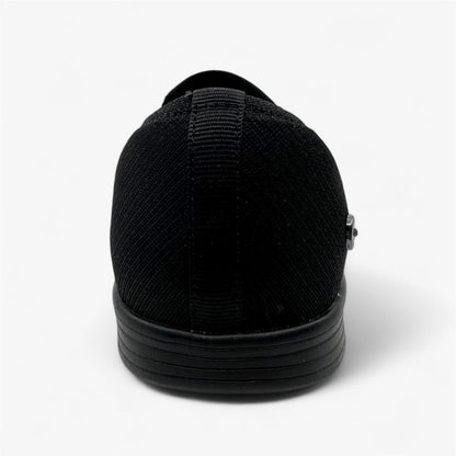 Skechers One The Go Dreamy Beaming Blacck Womens Casual Slip-On