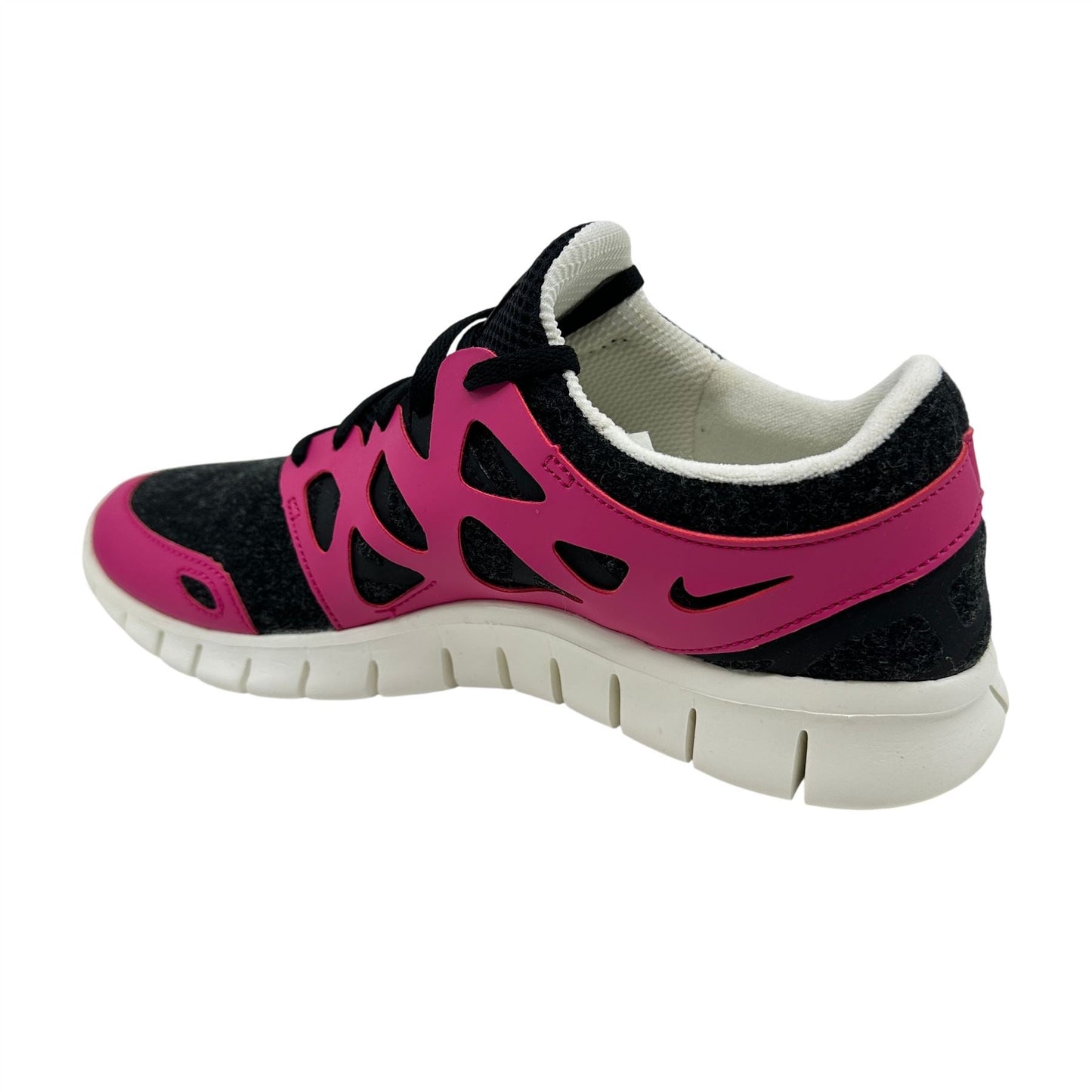 Nike Free Run+ 2 EXT Black Fireberry Womens Athletic Sneaker