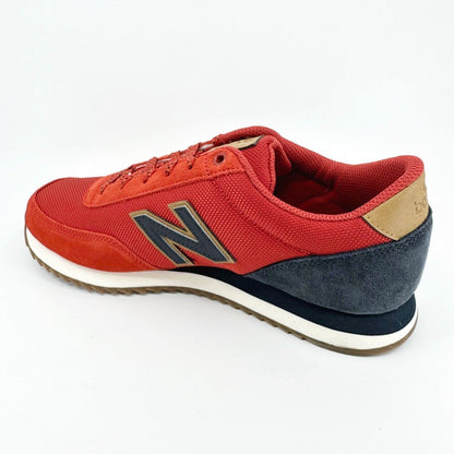 New Balance 501 Classics Retro Ripple Sole Red Navy Mens Sneakers MZ501WXA