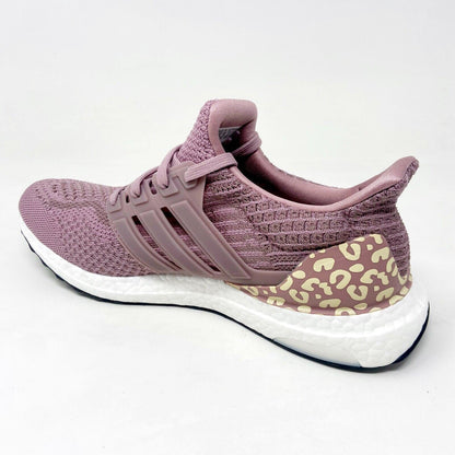 Adidas UltraBoost 5.0 DNA Magic Mauve Leopard Womens Running Shoes GV8724