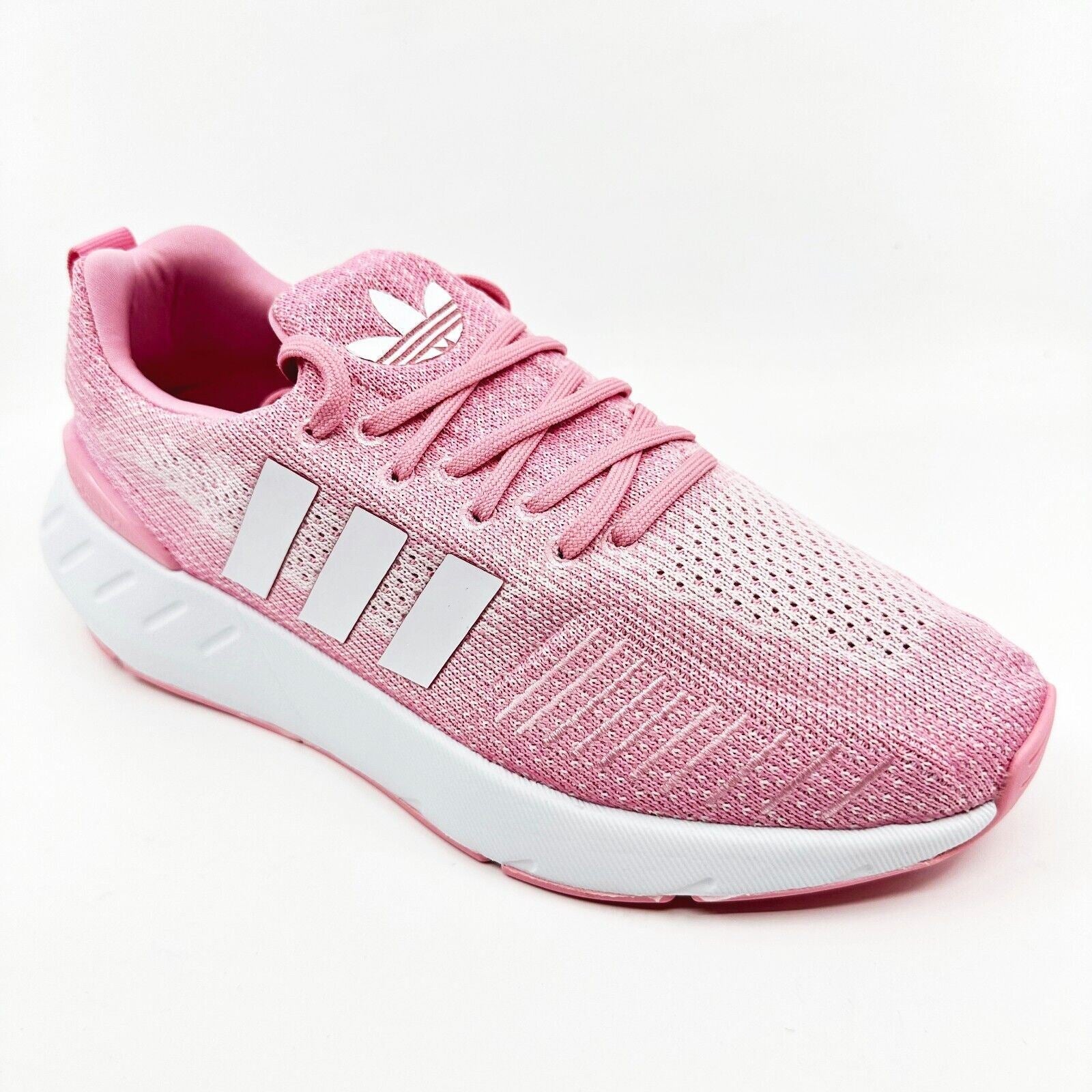 Adidas Swift Run 22 Light Pink White Womens Sneakers GV7972
