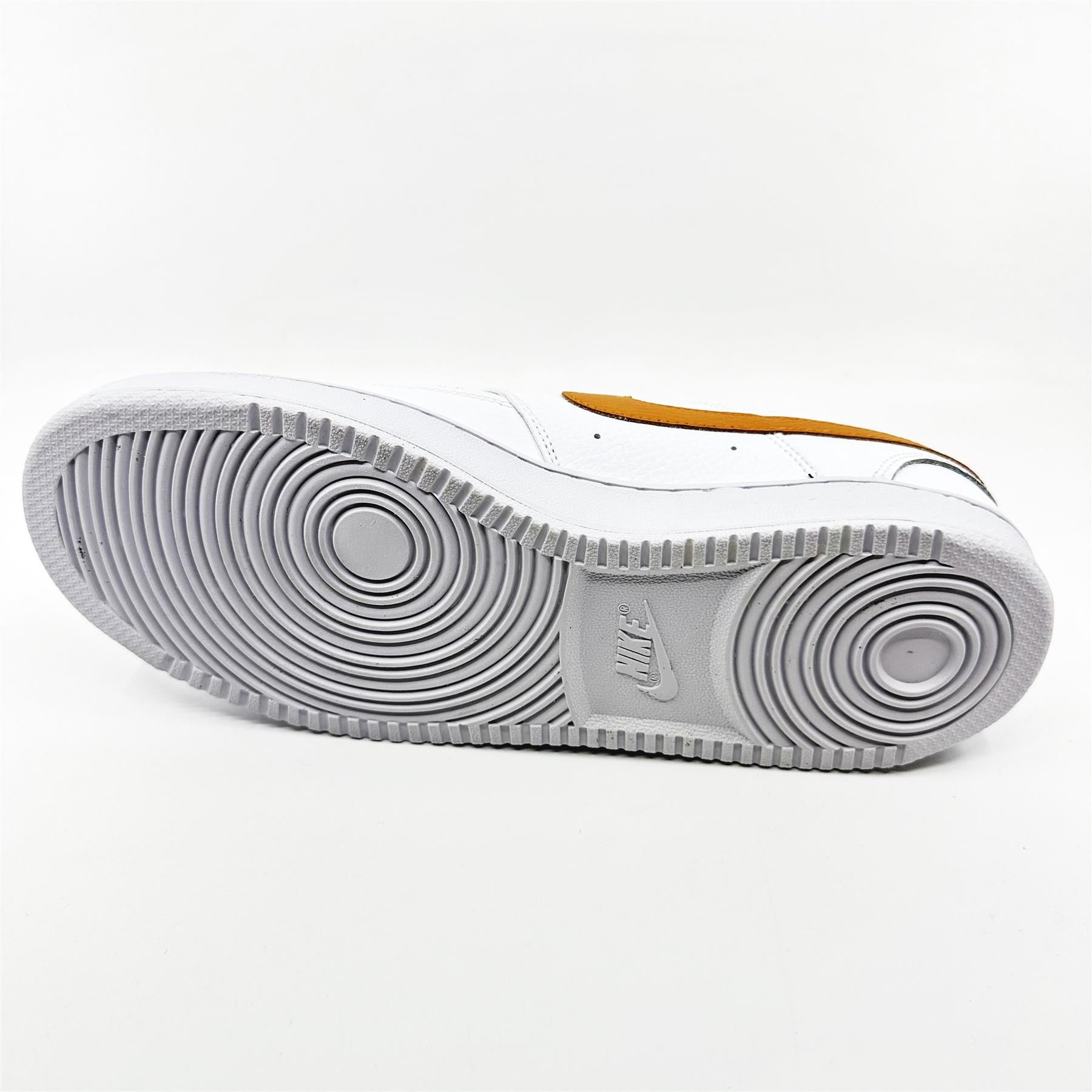 Nike Court Vision Low White Light Curry Womens Size 11 Athletic Sneaker