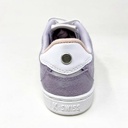 K-Swiss Court Traymore Evening Haze White Womens Size 5.5 Sneakers 97147 029