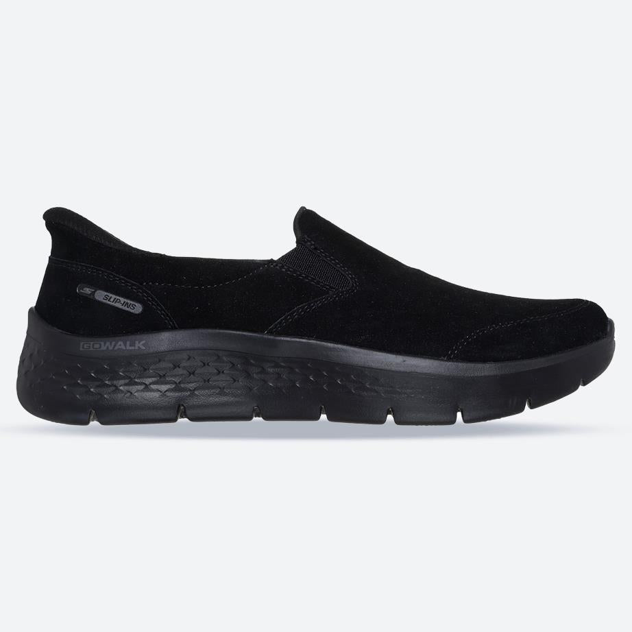 Women's Wide Fit Skechers 125508 Slip-ins Go Walk Flex Trainers