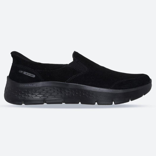 Women's Wide Fit Skechers 125508 Slip-ins Go Walk Flex Trainers