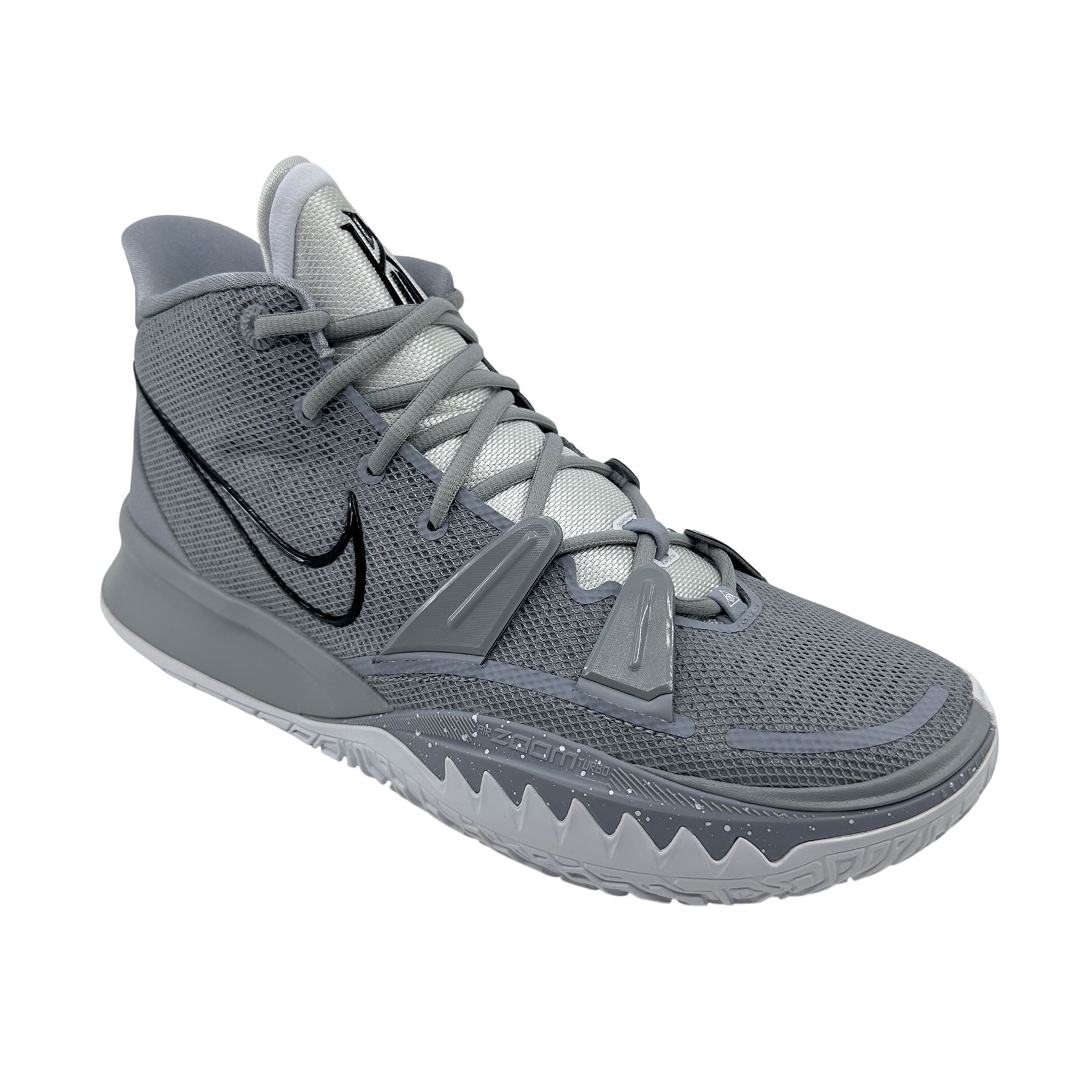 Nike Kyrie 7 TB Promo Wolf Grey Black Mens Athletic Sneaker