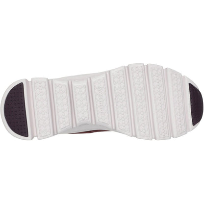 Women's Wide Fit Skechers 104750 Slip-ins Glide Step Elevate Amaze Trainers