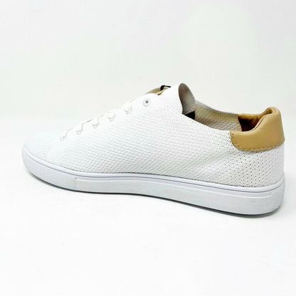 Clae Bradley Knit White Mens Premium Casual Sneakers