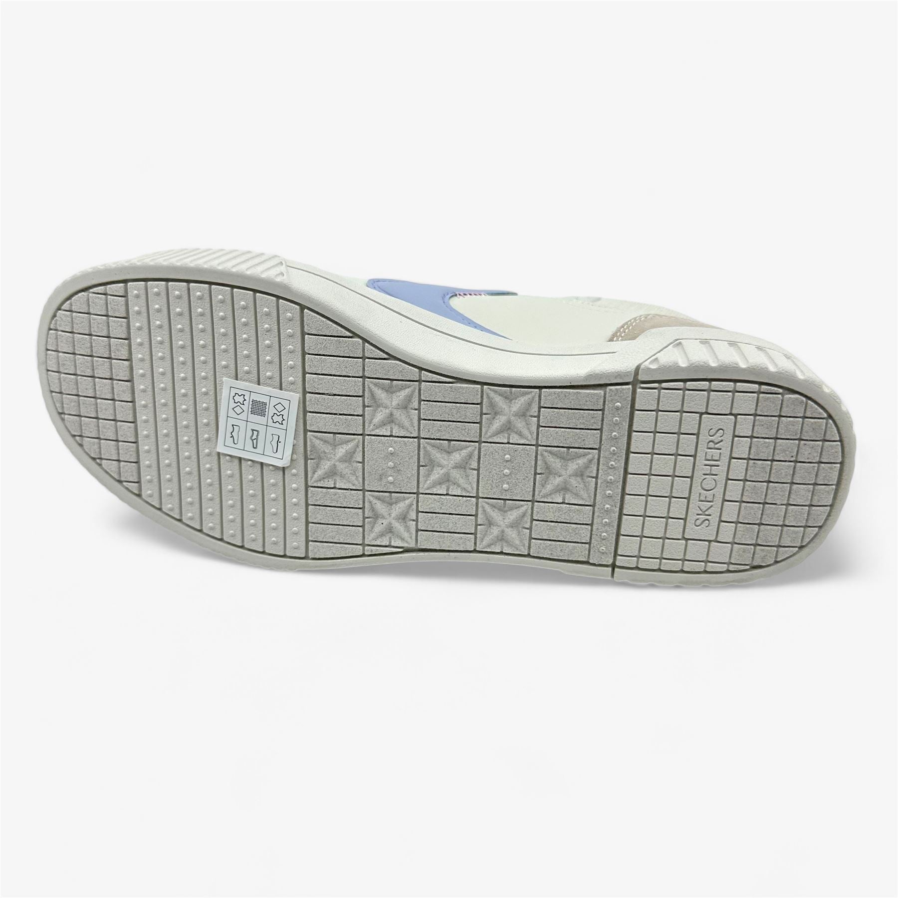 Skechers Jade Cruise Thru Natural Multicolor Womens Court Classics Sneaker