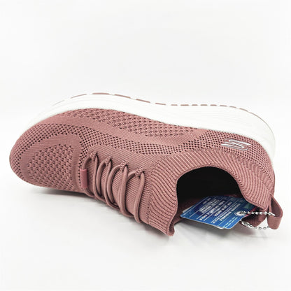 Skechers Bobs Sparrow 2.0 Allegiance Crew Rose Womens  Slip On Sneakers