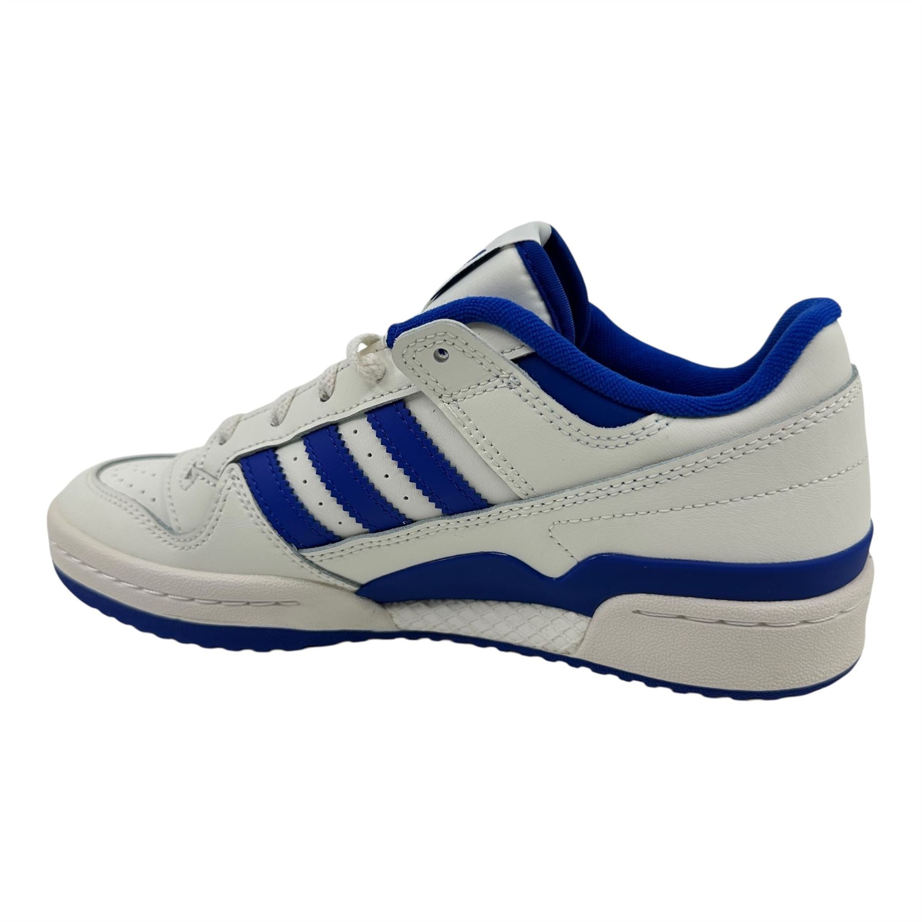Adidas Forum Low CL White Royal Blue Womens Athletic Sneaker