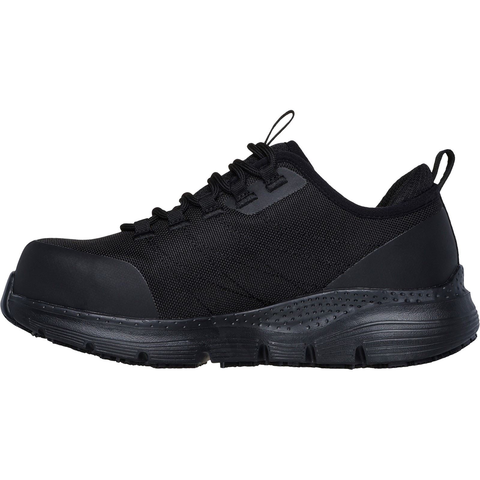 Women's Wide Fit Skechers 108075EC Arch Fit Sr Ebinal Safety Trainers