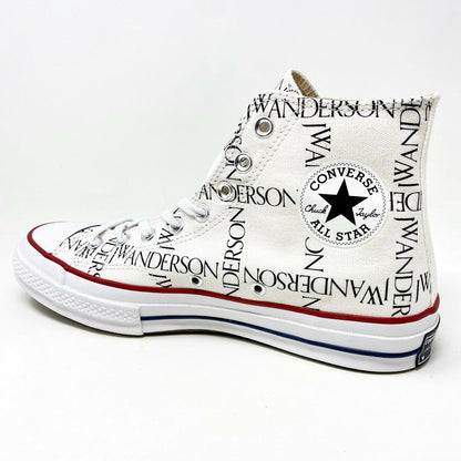 Converse Chuck 70 Hi Grid JW Anderson White Black Insign Mens Sneakers 160808C