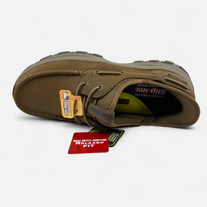 Skechers Knowlson Shore Thing Desert Mens Casual Relaxed Fit Sneaker