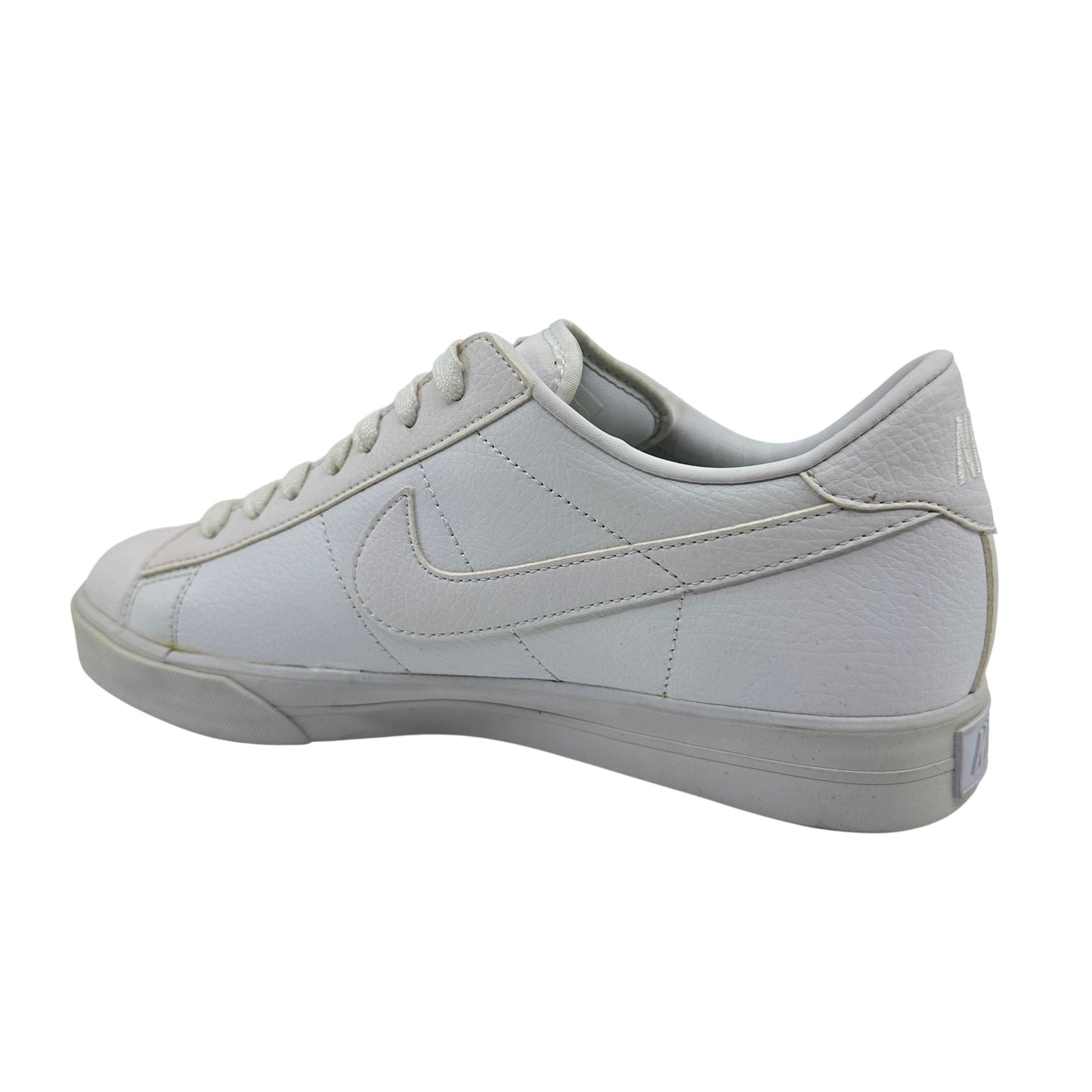Nike Sweet Classic Leather Triple White Mens Athletic Sneaker