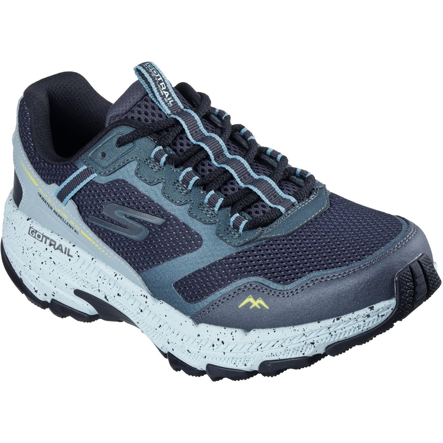 Women's Wide Fit Skechers 129525 Gorun Trail Altitude 2.0 Ravine Trainers
