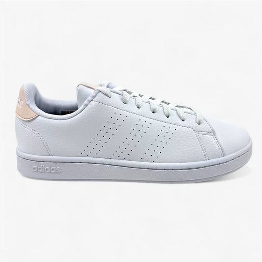Adidas Advantage White Wonder Quartz Womens Size 9 Athletic Sneaker