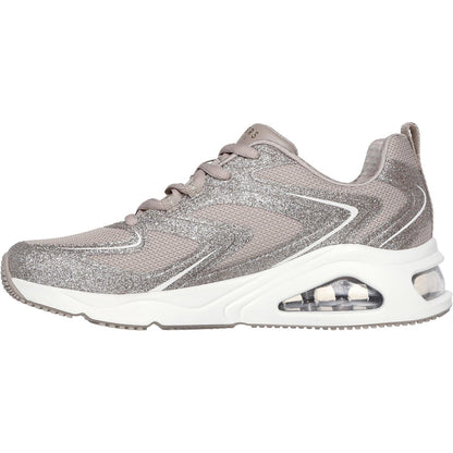 Women's Wide Fit Skechers 177411 Tres-Air Uno Glit Airy Trainers