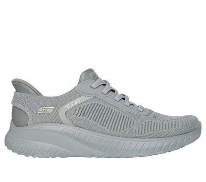 Women's Wide Fit Skechers 117497W Slip-ins Sport Squad Chaos Trainers