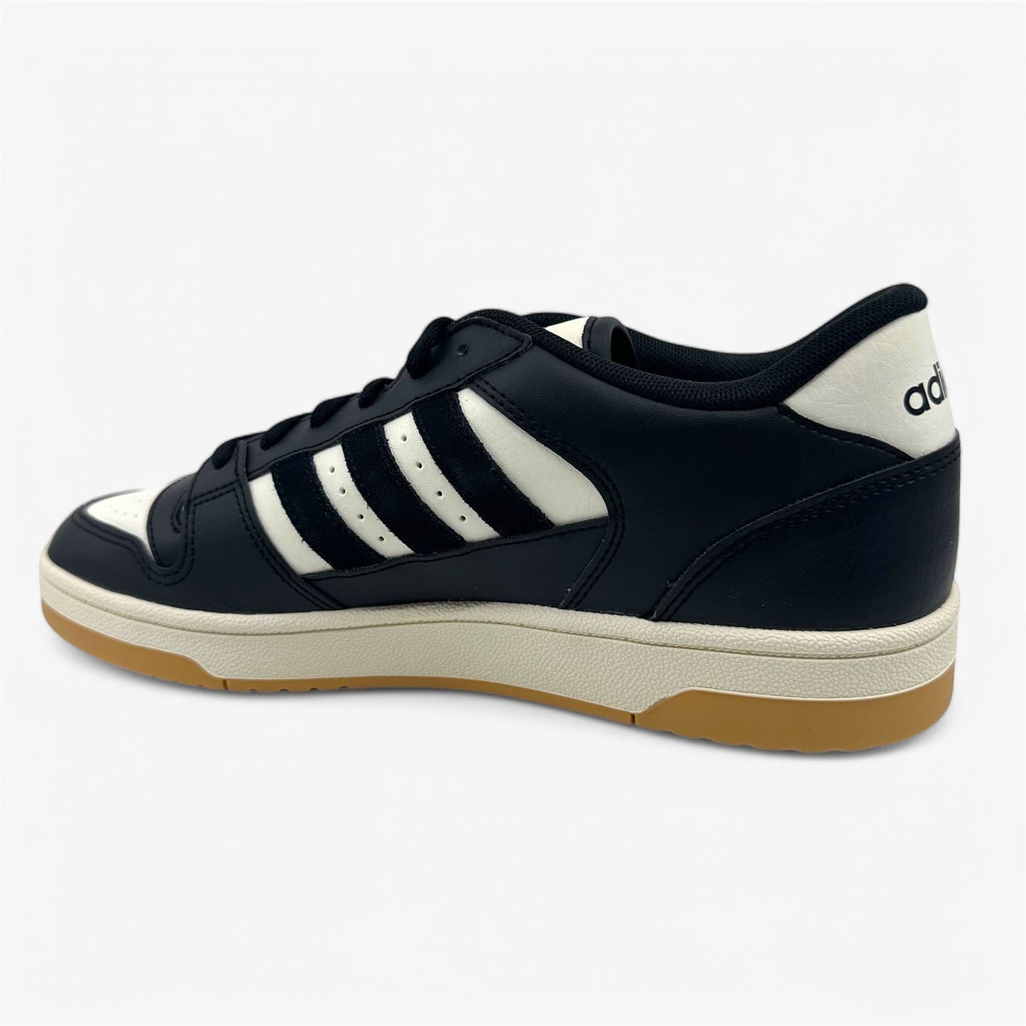 Adidas Break Start Core Black White Mens Athletic Sneaker