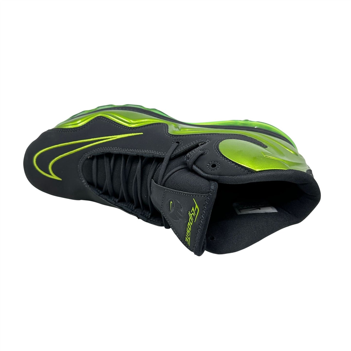 Nike Air Max Flyposite Anthracite Brilliant Green Mens Athletic Sneaker