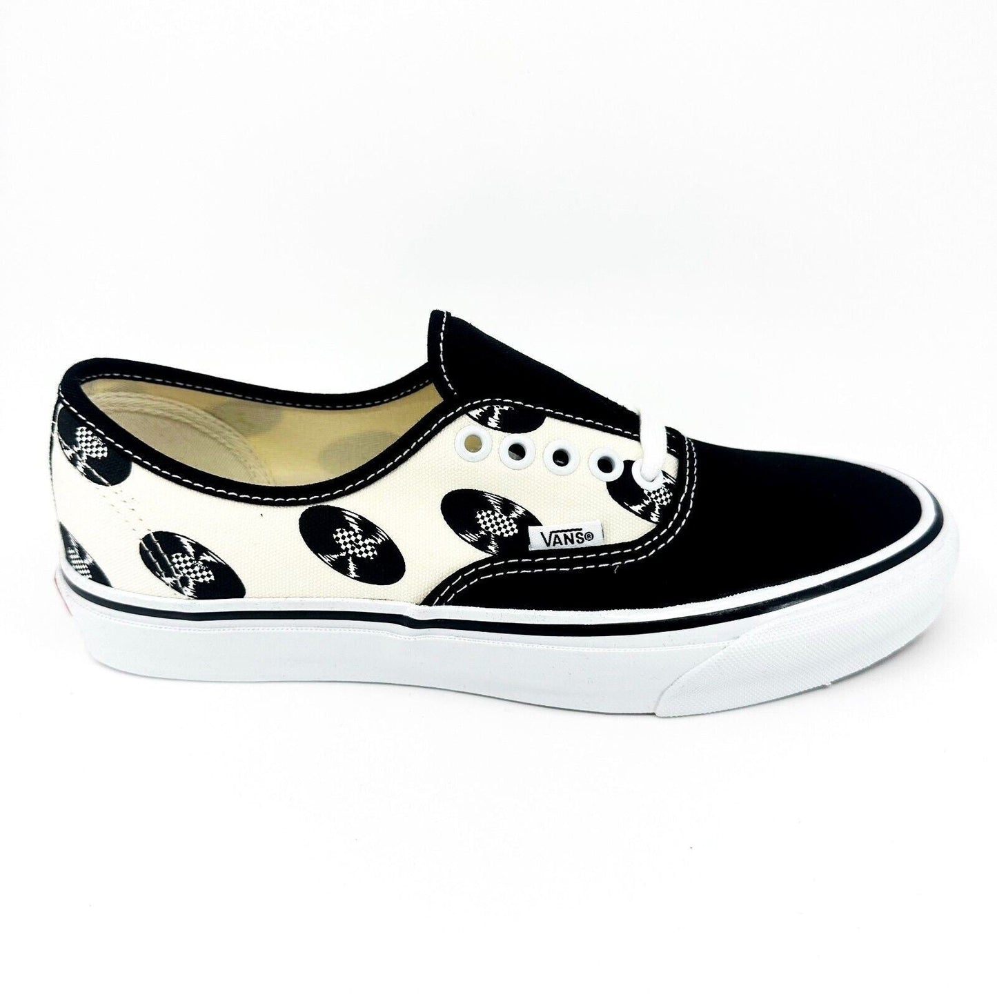 Vans Vault OG Authentic LX (Wacko Maria) Classic White Records Mens Sneakers