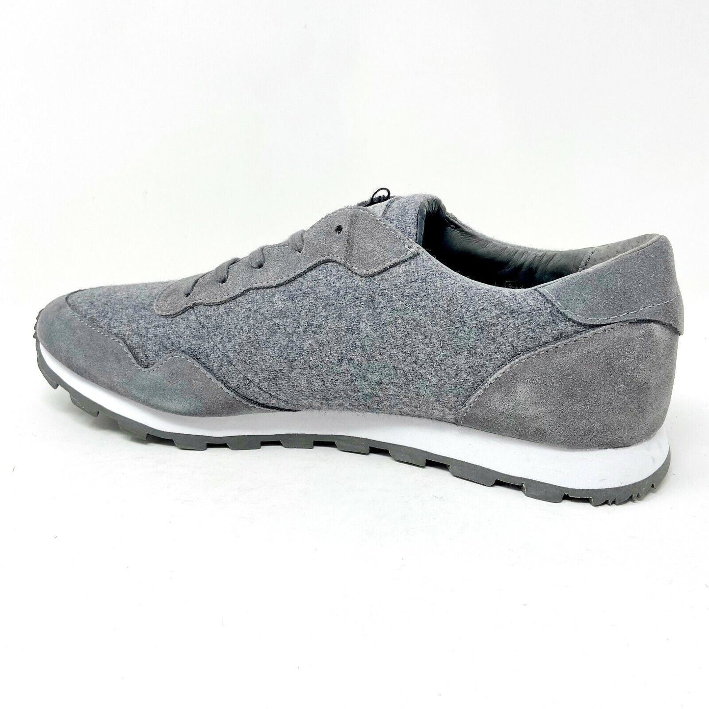 Clae Hayward Charcoal Wool Mens Premium Casual Sneakers