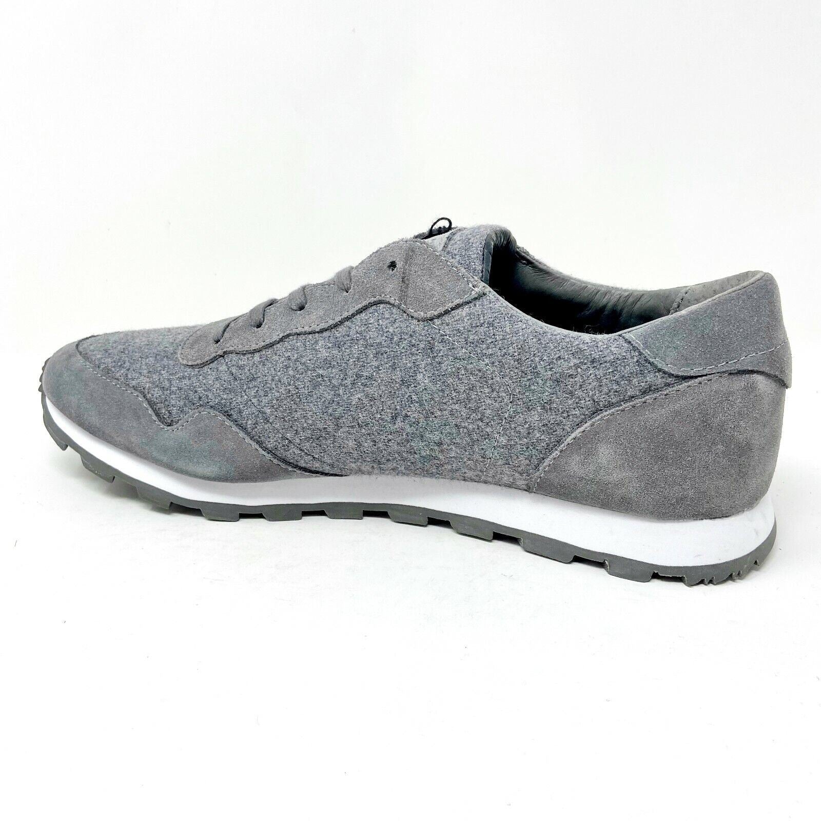 Clae Hayward Charcoal Wool Mens Premium Casual Sneakers