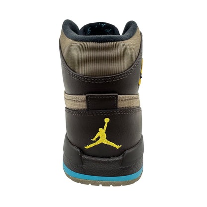 Jordan 1Trek Khaki Maize Brown Mens Athletic Sneaker