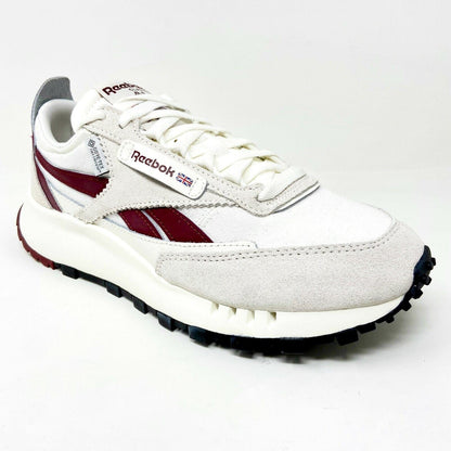 Reebok Classic Leather Legacy Gore-Tex Chalk Burgundy Mens Running Shoes H04996