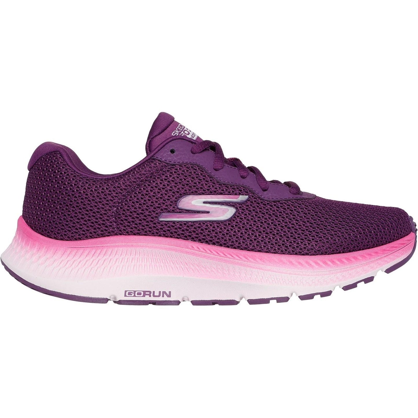 Women's Wide Fit Skechers 128621 Go Run Consistent 2.0 Fast Pace Trainers