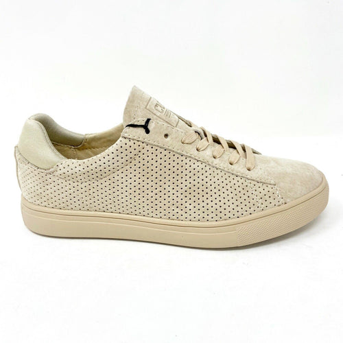 Clae Bradley Light Tan Suede Mens Premium Sneakers