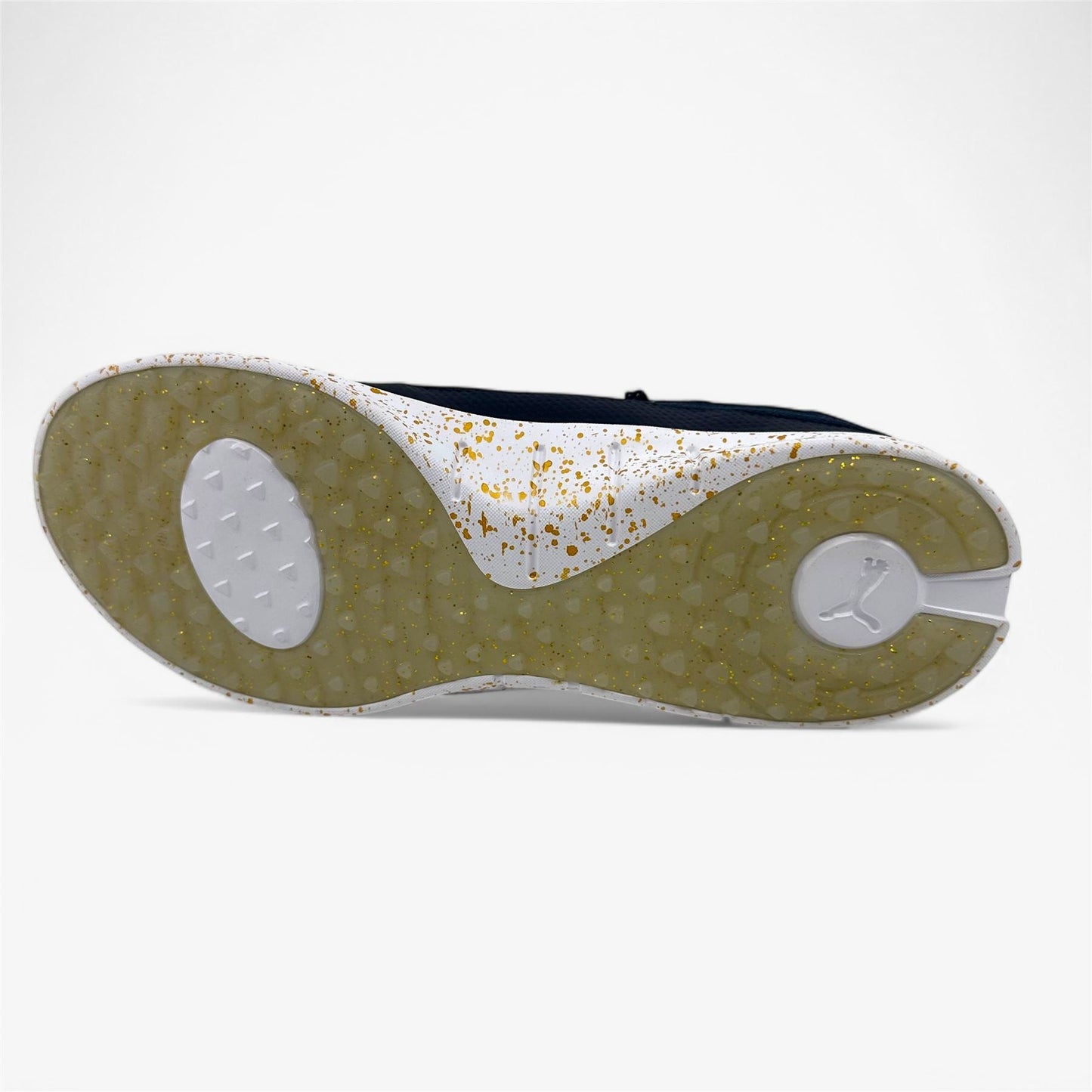 PUMA x PTC Laguna Fusion Navy Blazer Team Gold Womens Spikeless Golf Shoes