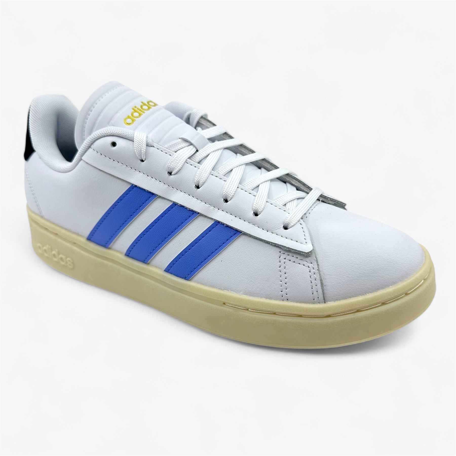 Adidas Grand Court Alpha White Blue Womens Size 11 Athletic Sneaker